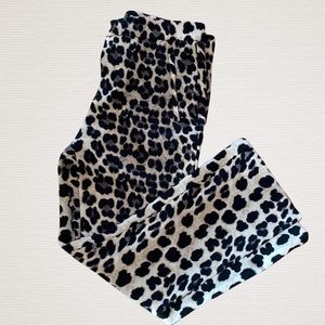 Zara leopard print crops